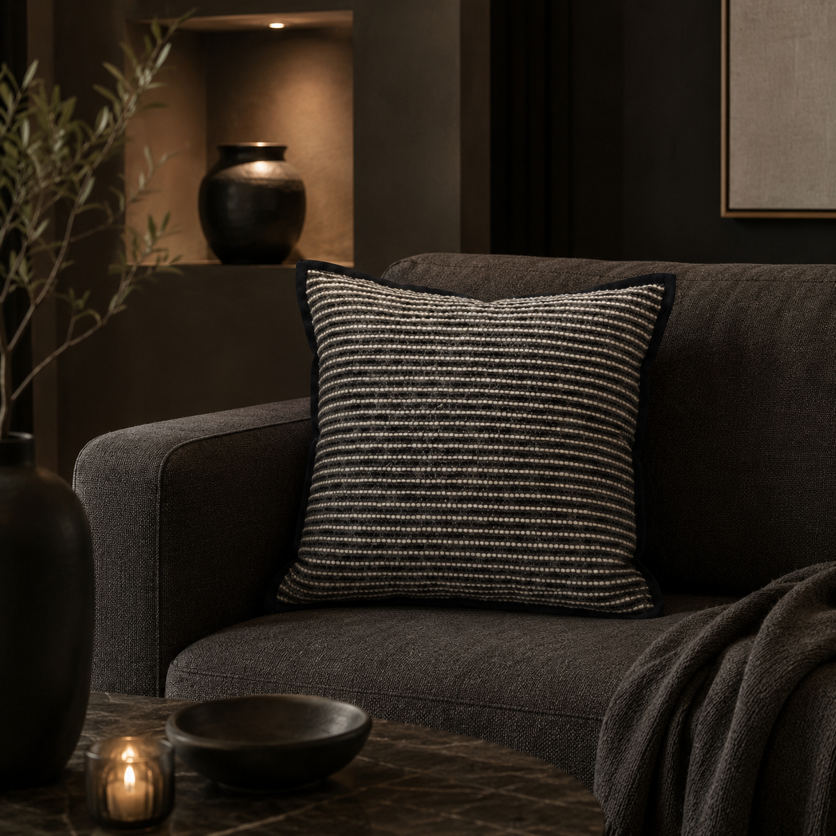 The Belgravia Textured Cushion