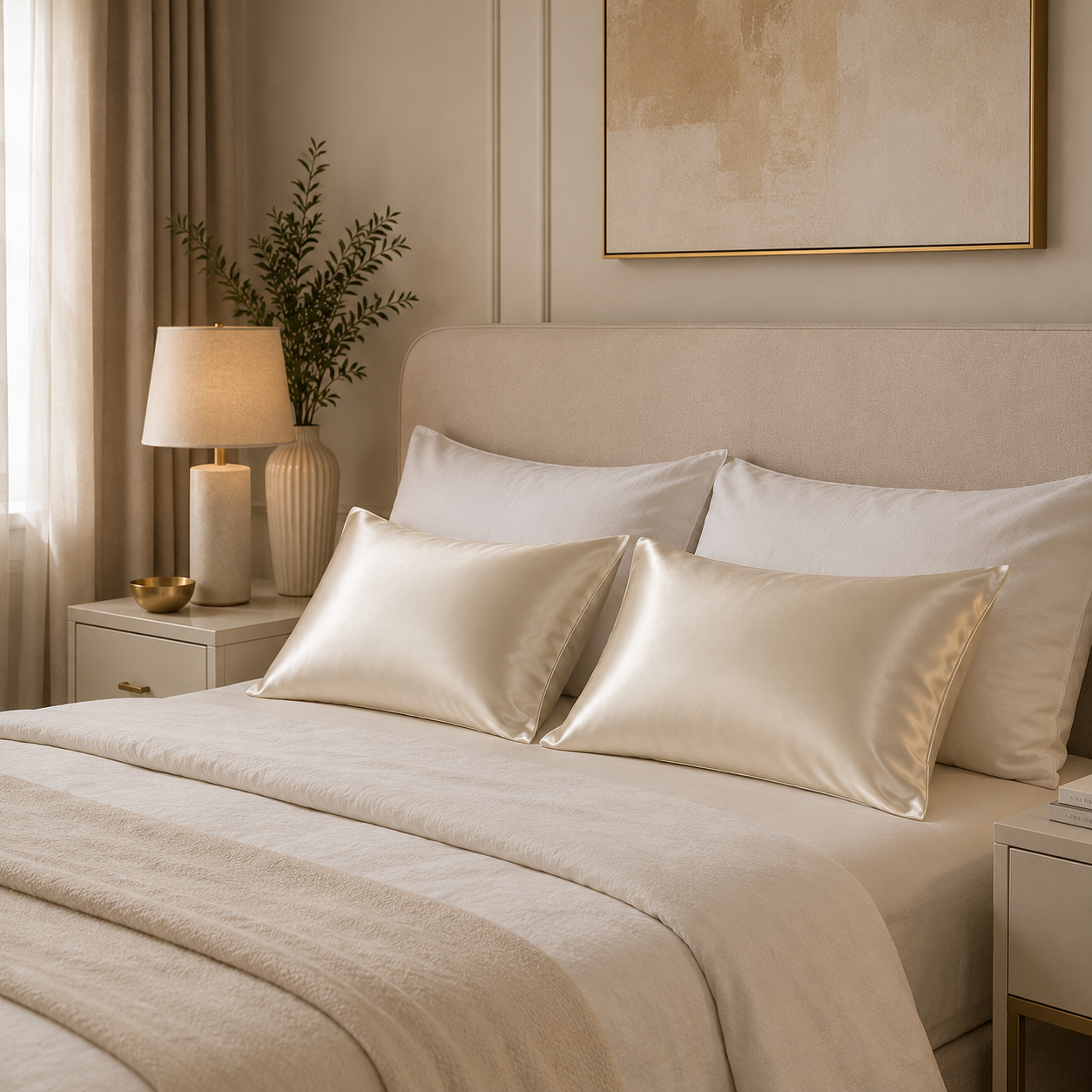 Luxe Silk Pillowcase Set