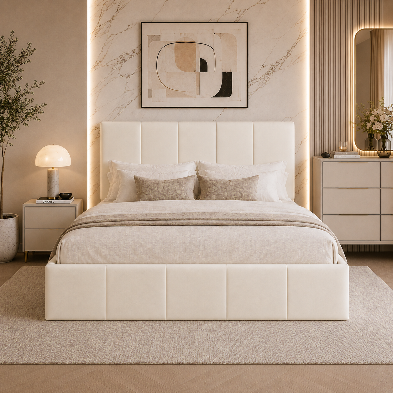 The Kensington Ottoman Bed