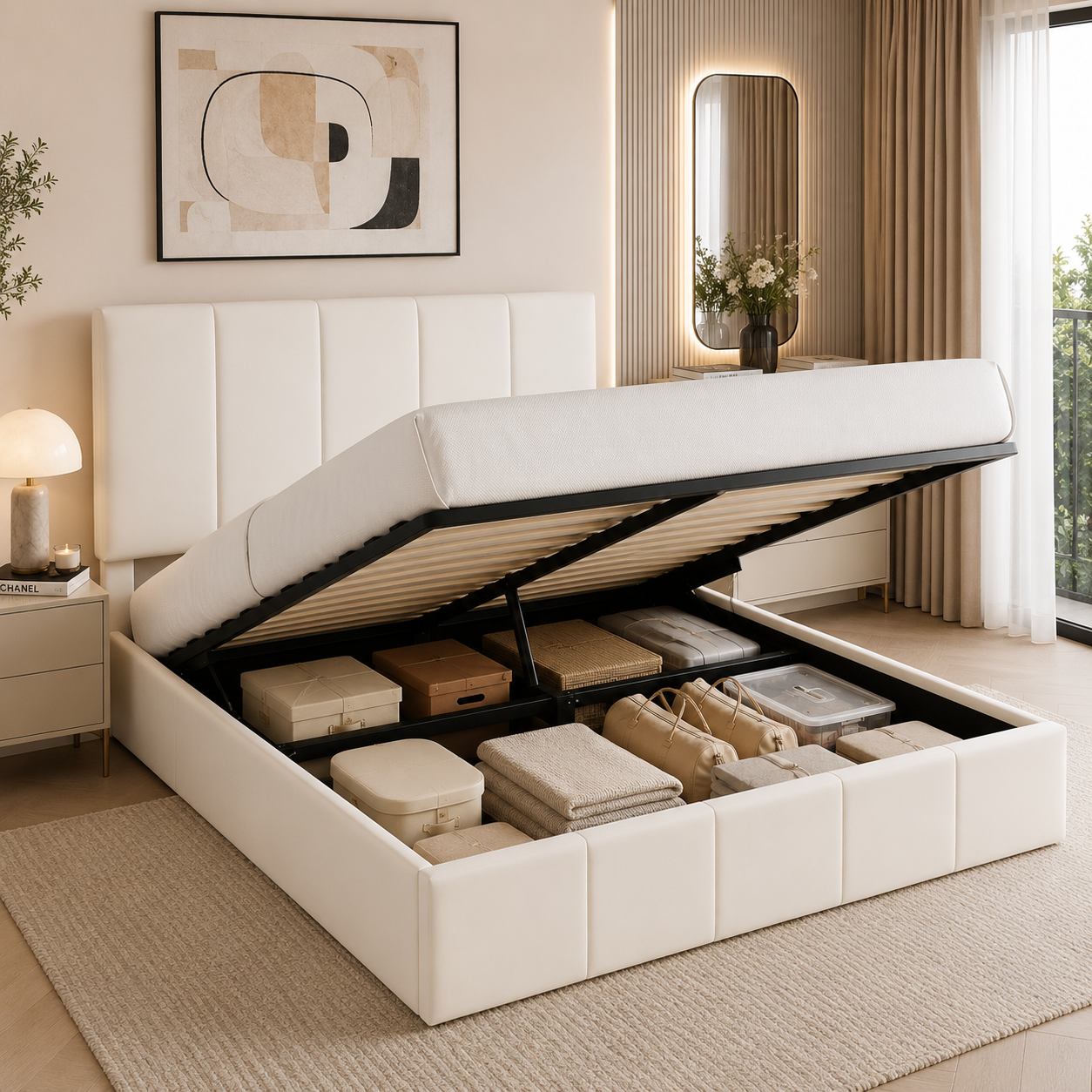 The Kensington Ottoman Bed