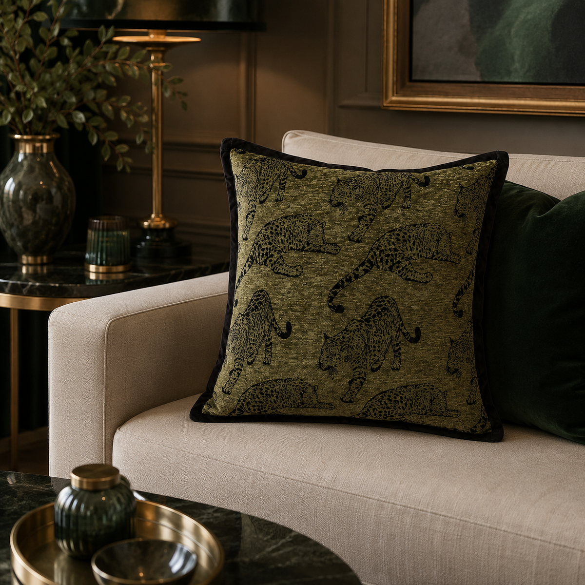 The Verde Statement Cushion