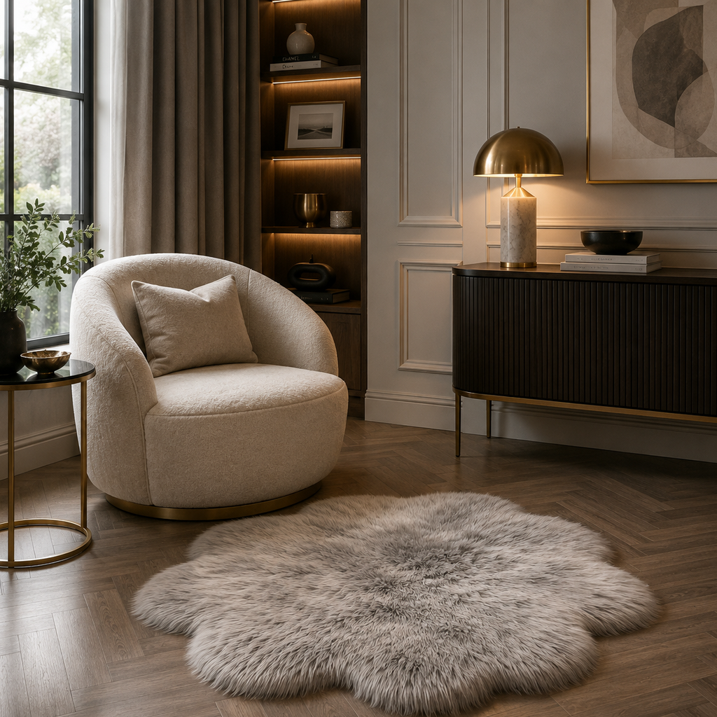 The Astoria Faux Fur Rug