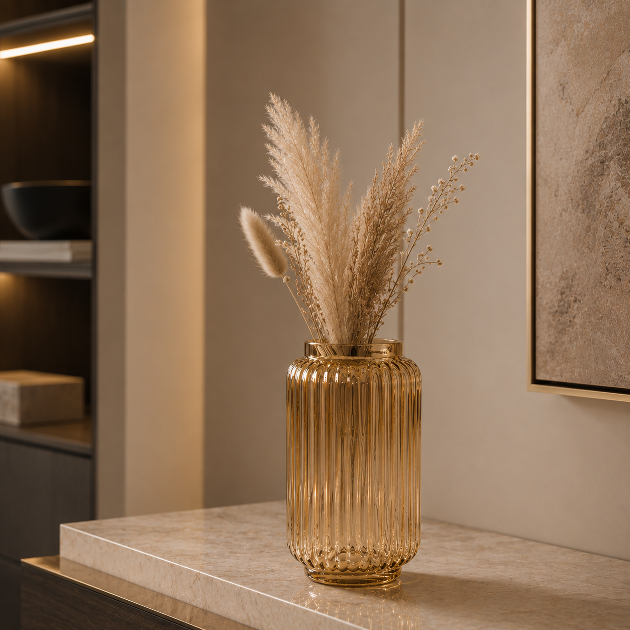 Maison Ribbed Vase