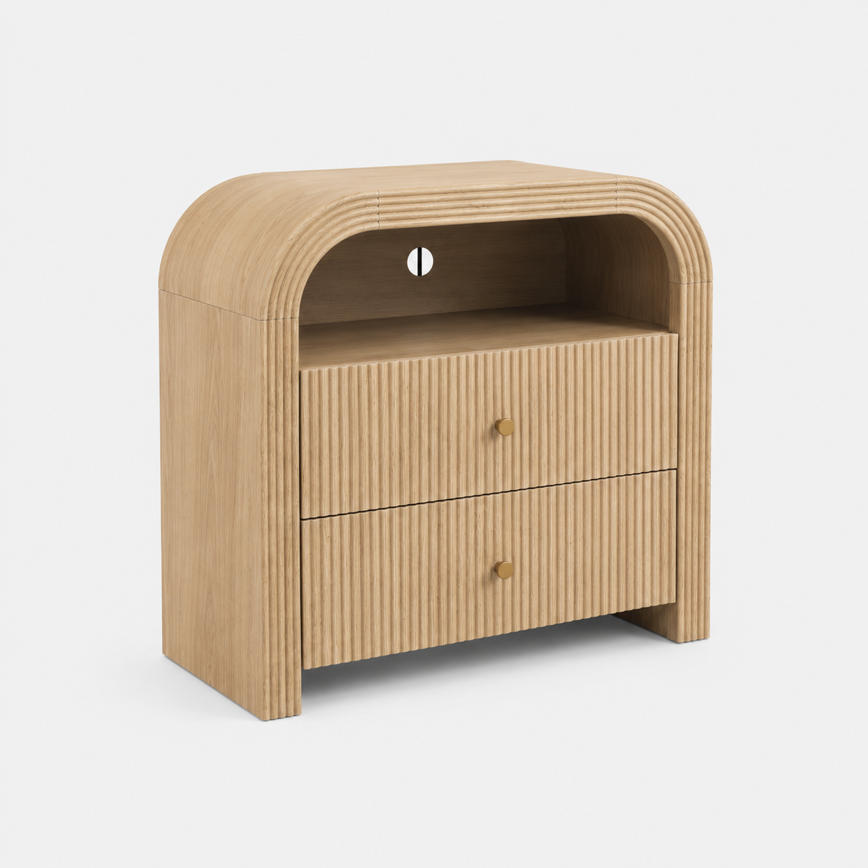 The Arc Bedside Table Duo