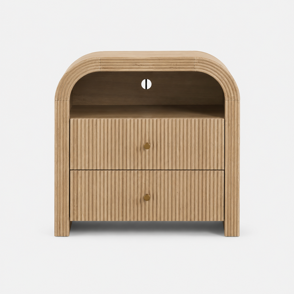 The Arc Bedside Table Duo